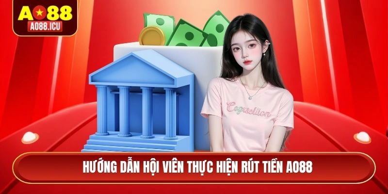 Hướng dẫn hội viên thực hiện rút tiền AO88